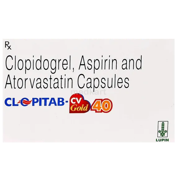 clopitab cv gold 40mg capsule 10's